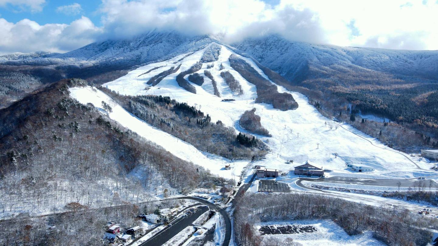 Japan ski resort