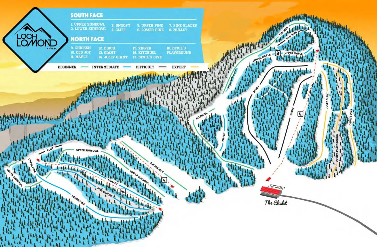 Loch Lomond Trail Map