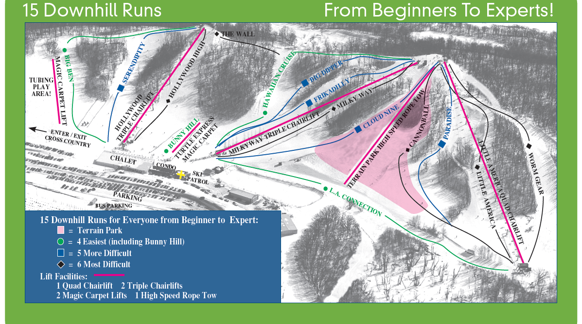 Andes Tower Hills Trail Map