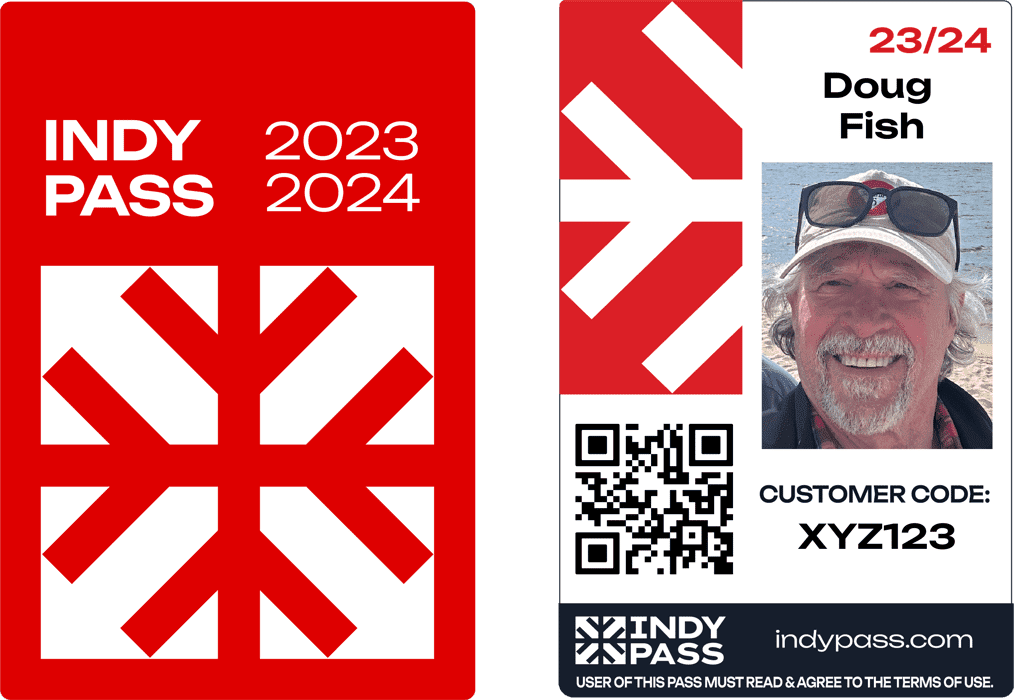 Indy Pass card graphic