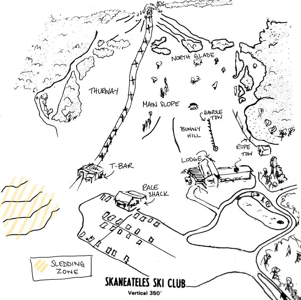 Skaneateles Ski Club Trail Map