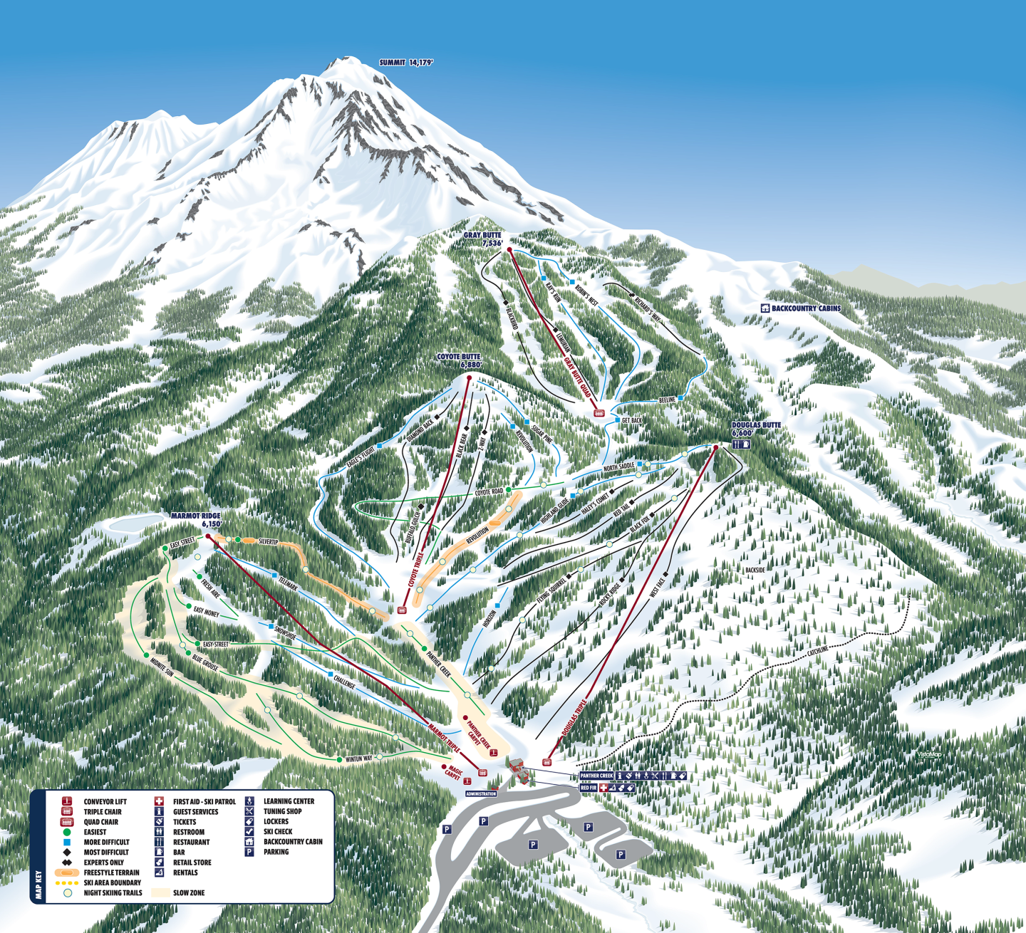 Mt. Shasta Trail Map