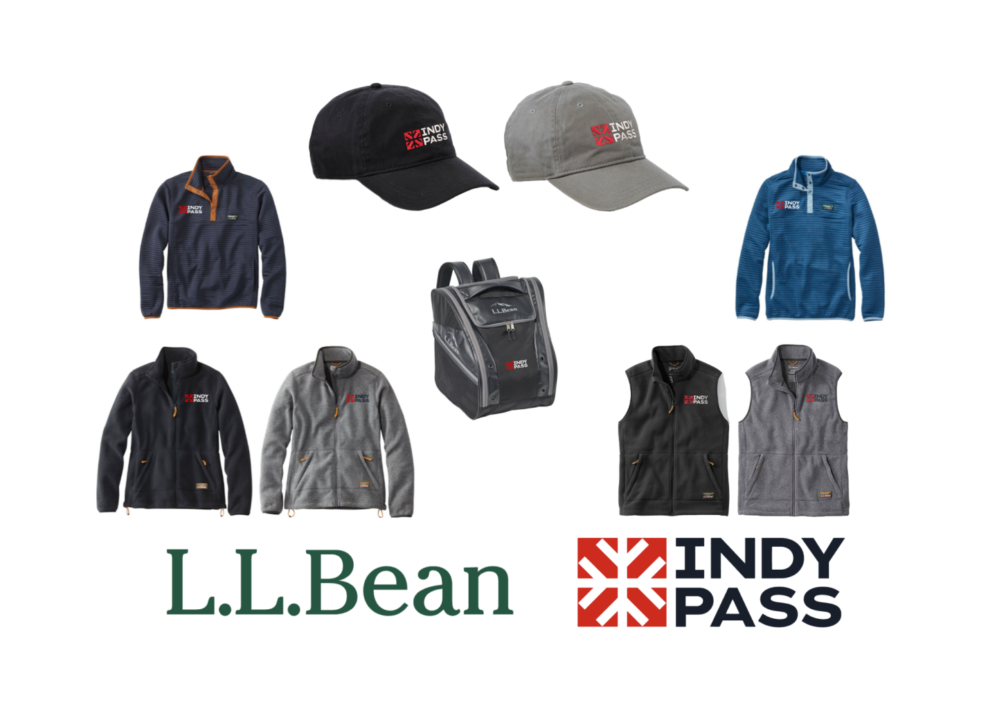 LL Bean, Indy Pass merchandise collaboration