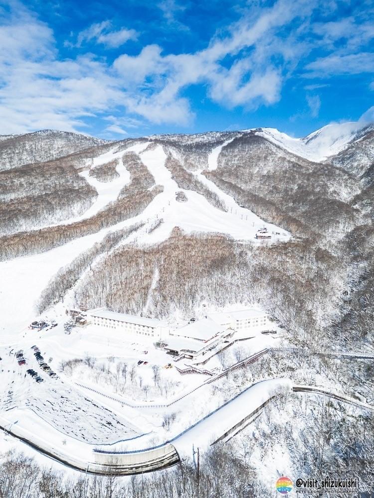Anihari Ski Resort Aerial view