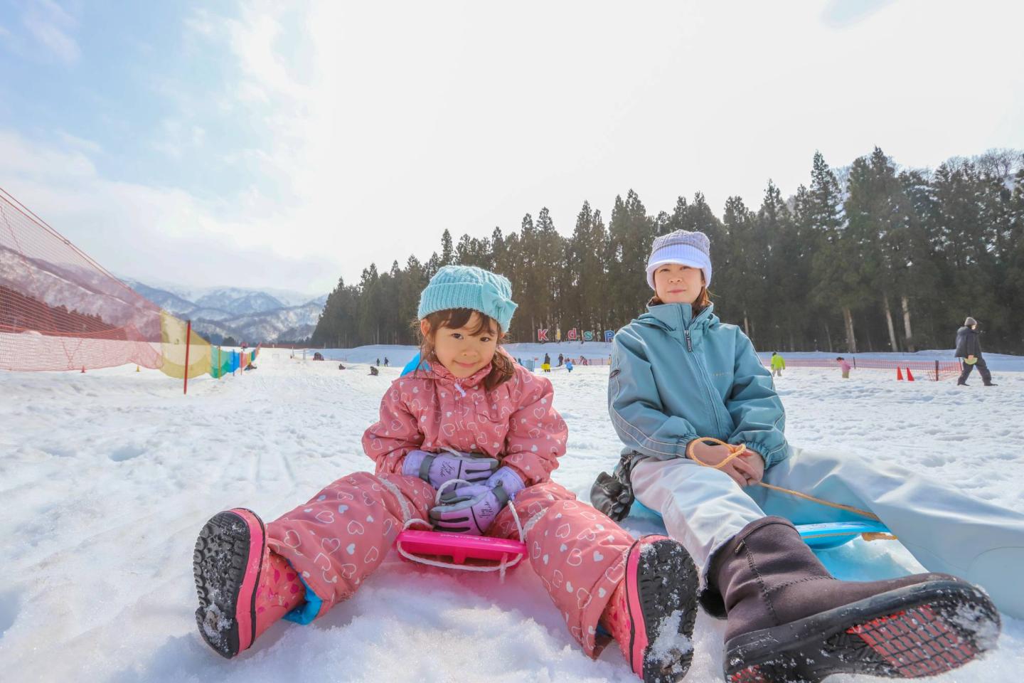 Kids at Ninox Snow Resort