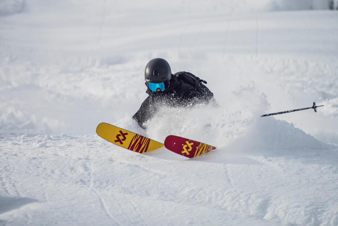 Skier at Cupid Valley
