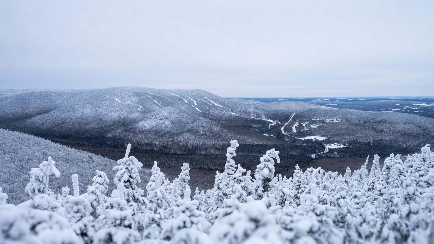 Massif Du Sud mountain overview