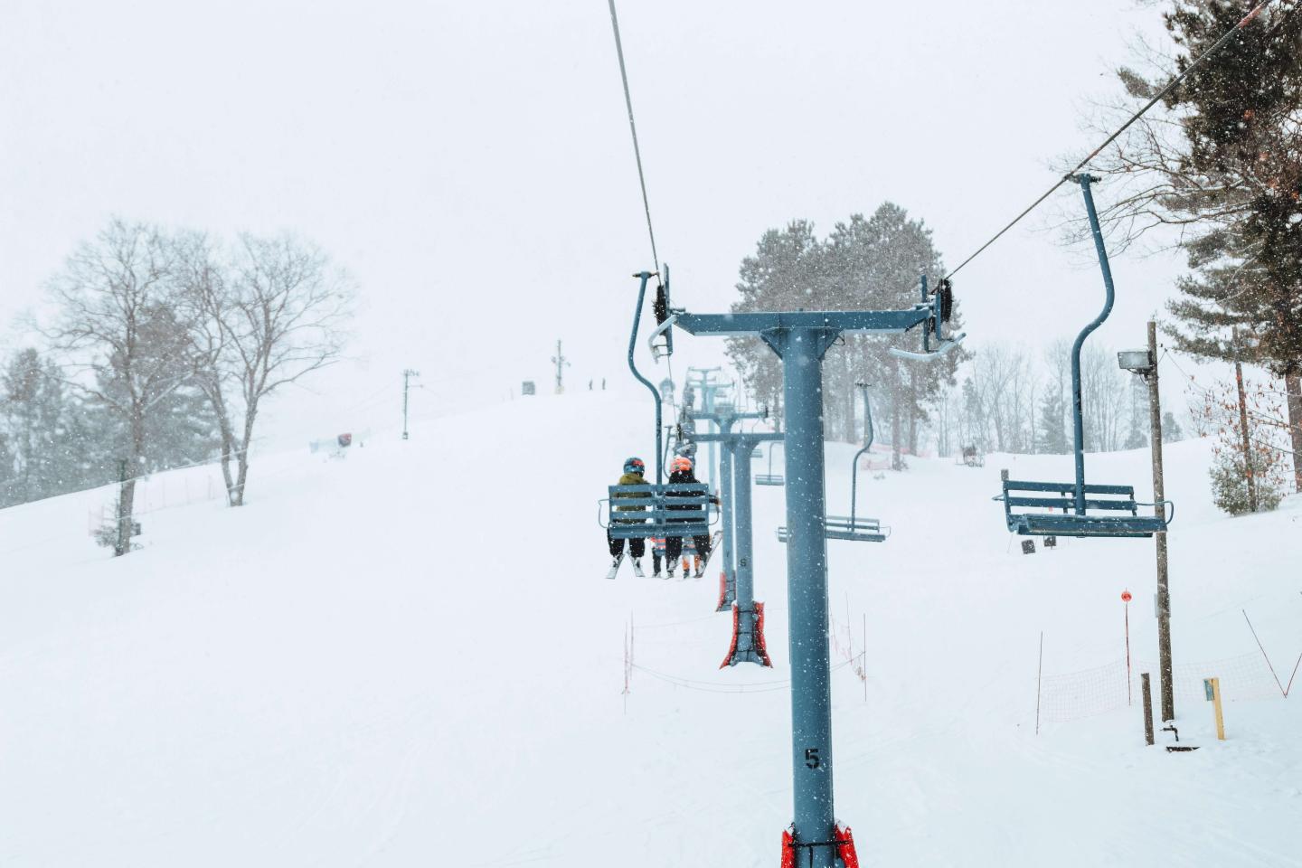 Mt. Holiday snowy lift