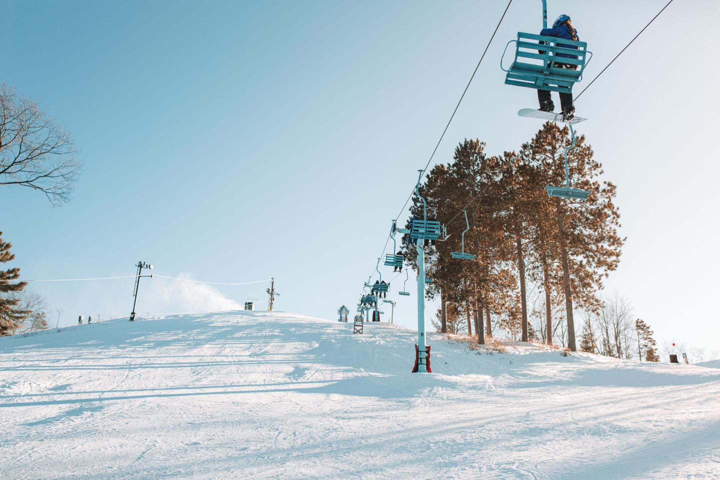 Mt. Holiday lift and scenery