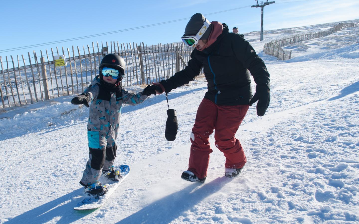 glencoe junior snowboarder