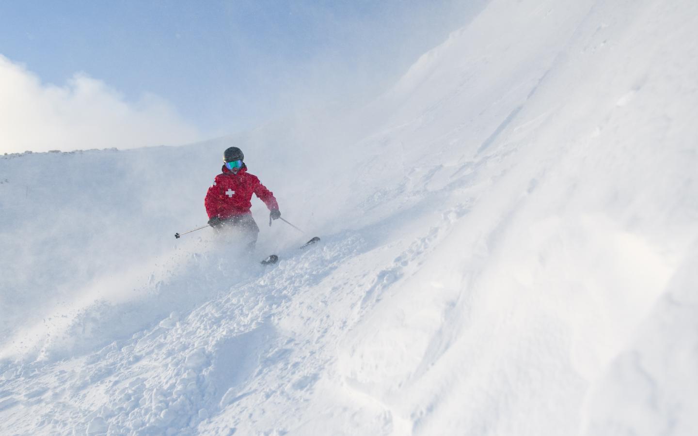 glencoe ski patroller