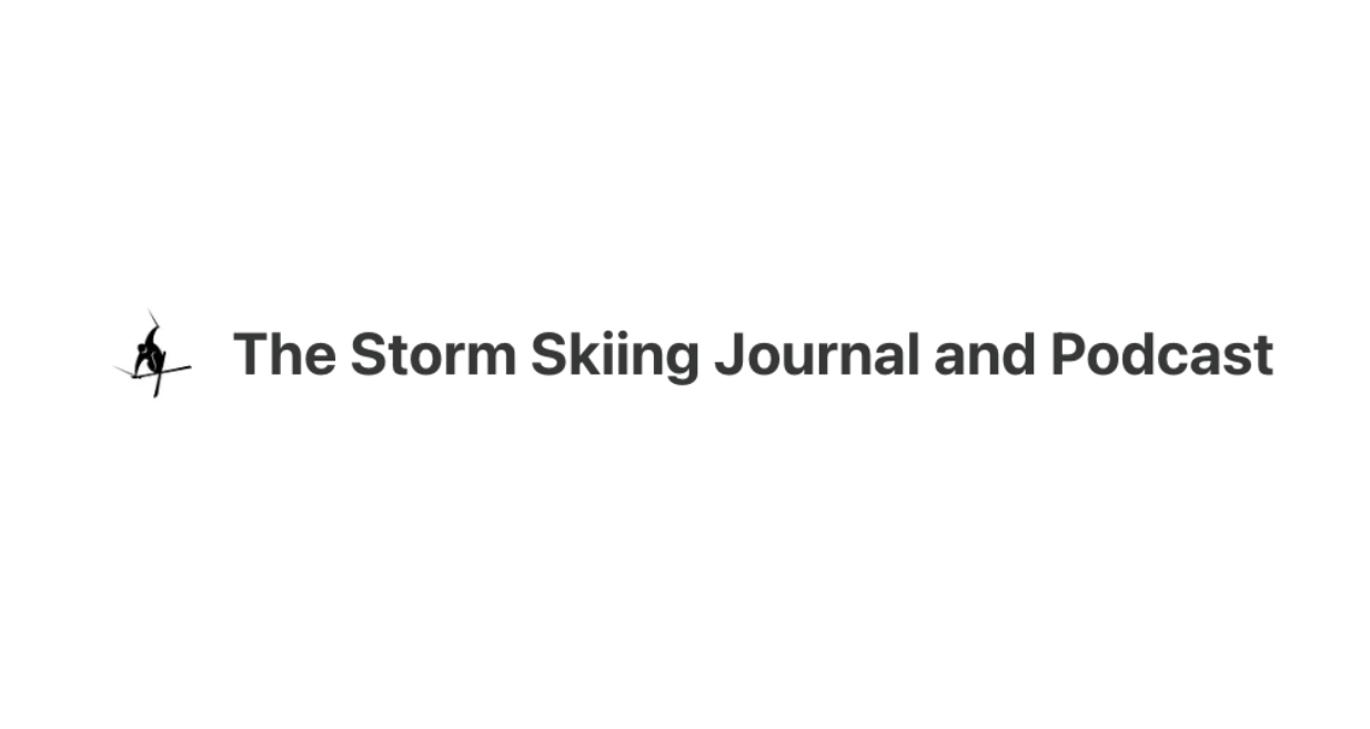 storm skiing journal