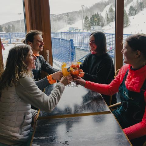 Dinning at mont habitant