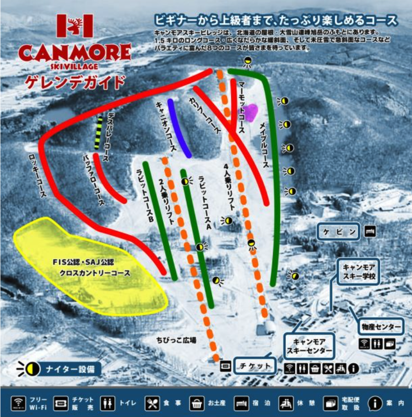 canmore trail map