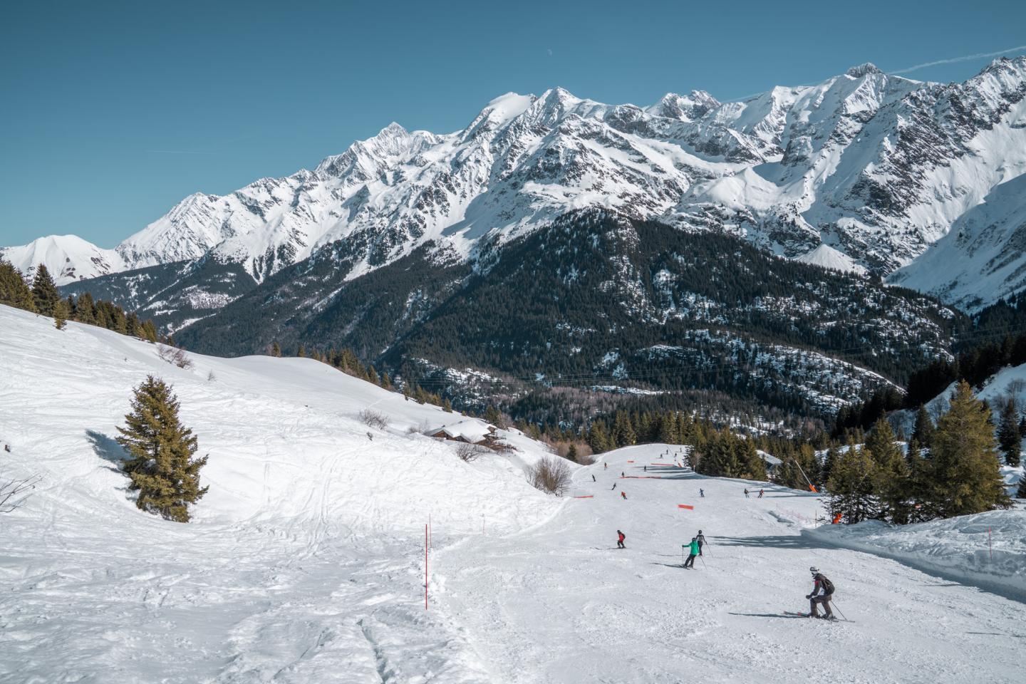 Domaine skiable des Contamines