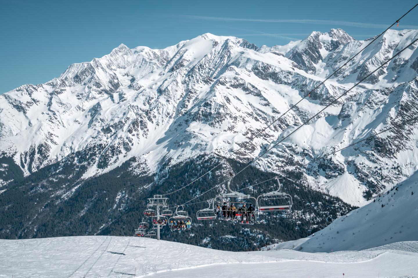 Domaine skiable des Contamines