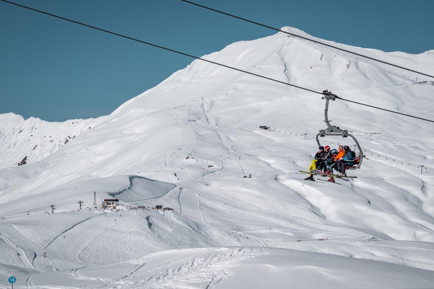 Domaine skiable des Contamines