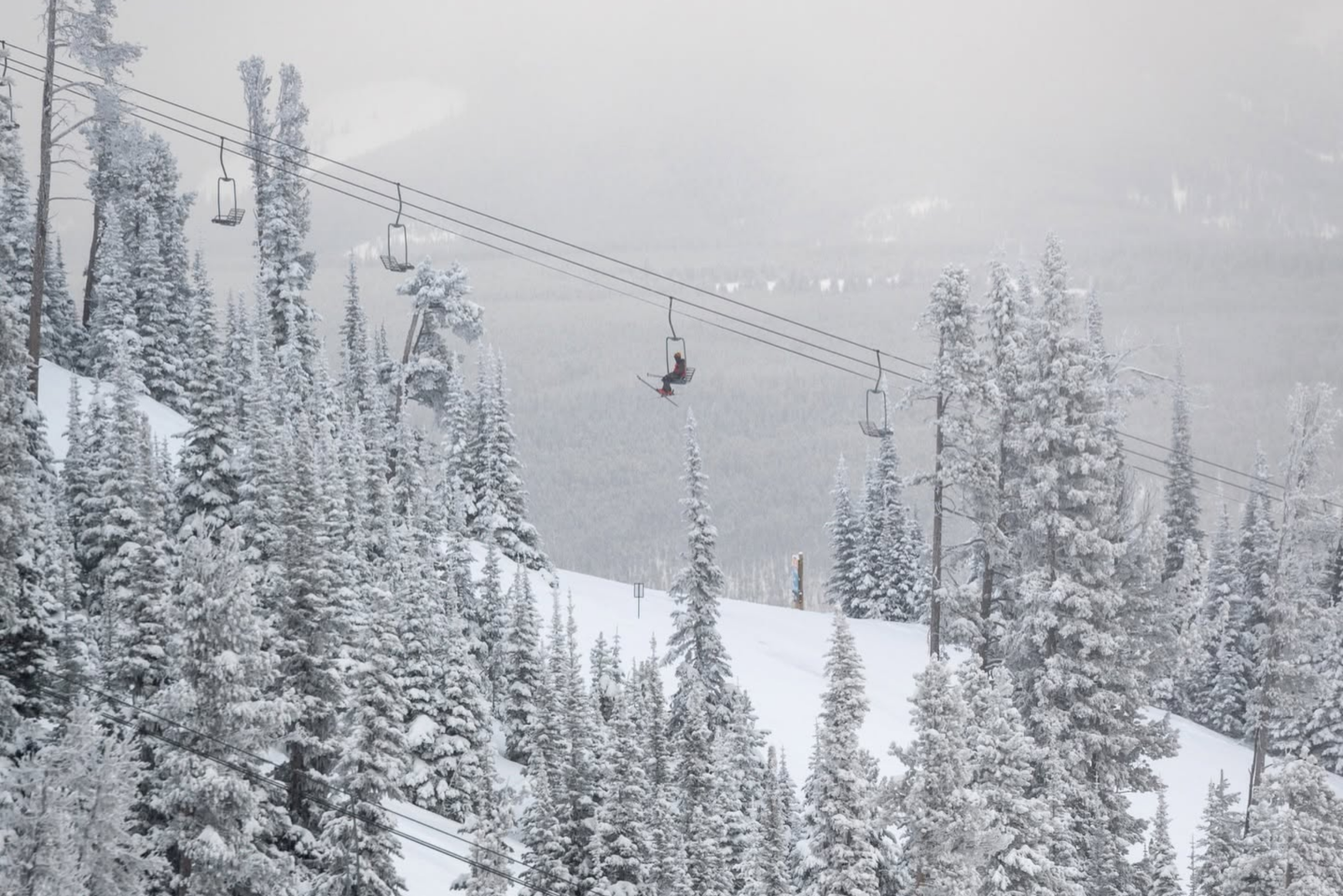 snowy conditions at showdown Montana