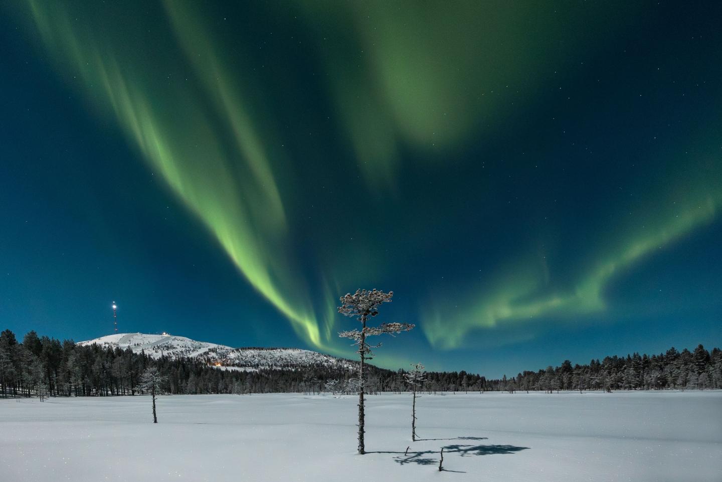 Northern Lights at Pyha