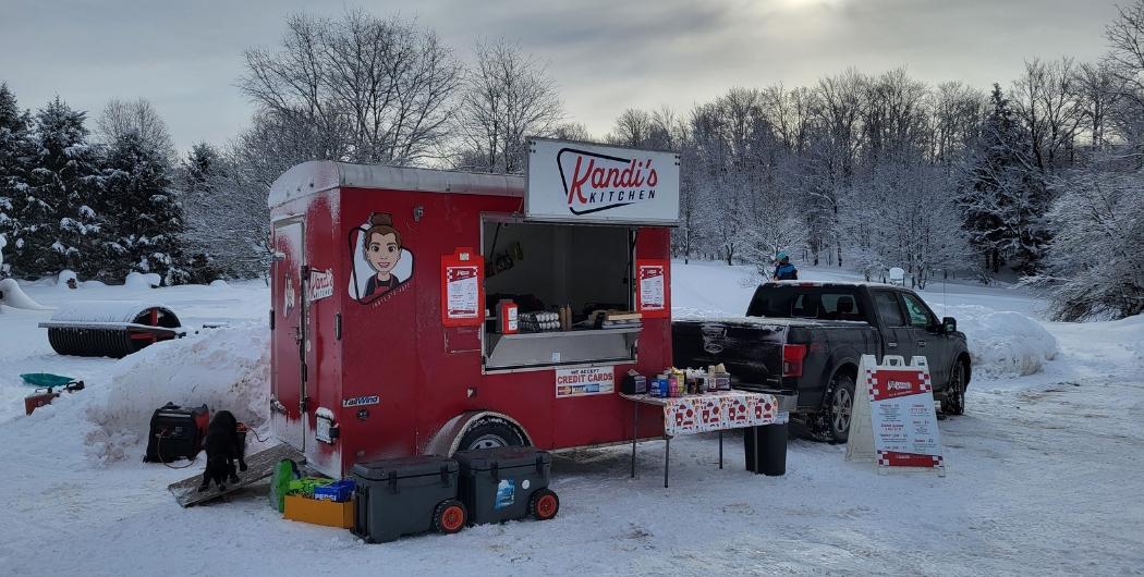 Kandis food truck at Osceola Tug Hill