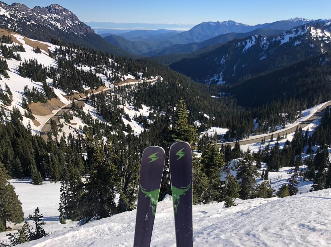Shawn Helm on top of Hurricane Ridge