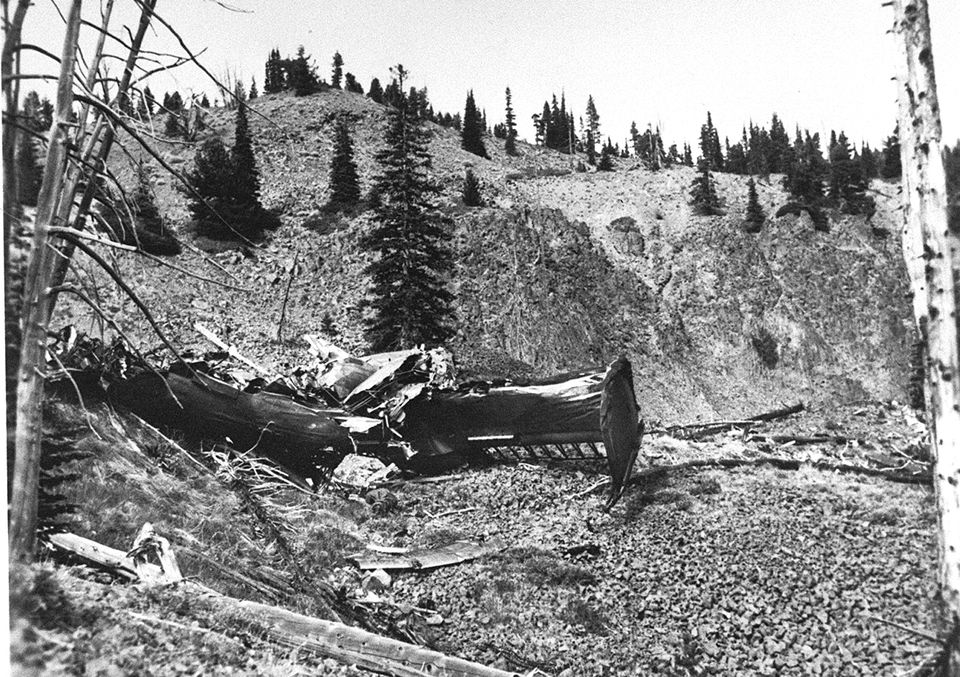 Mission Ridge Bomber Crash